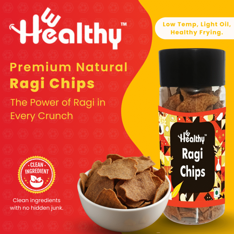 Hwealthy Ragi Chips -80g