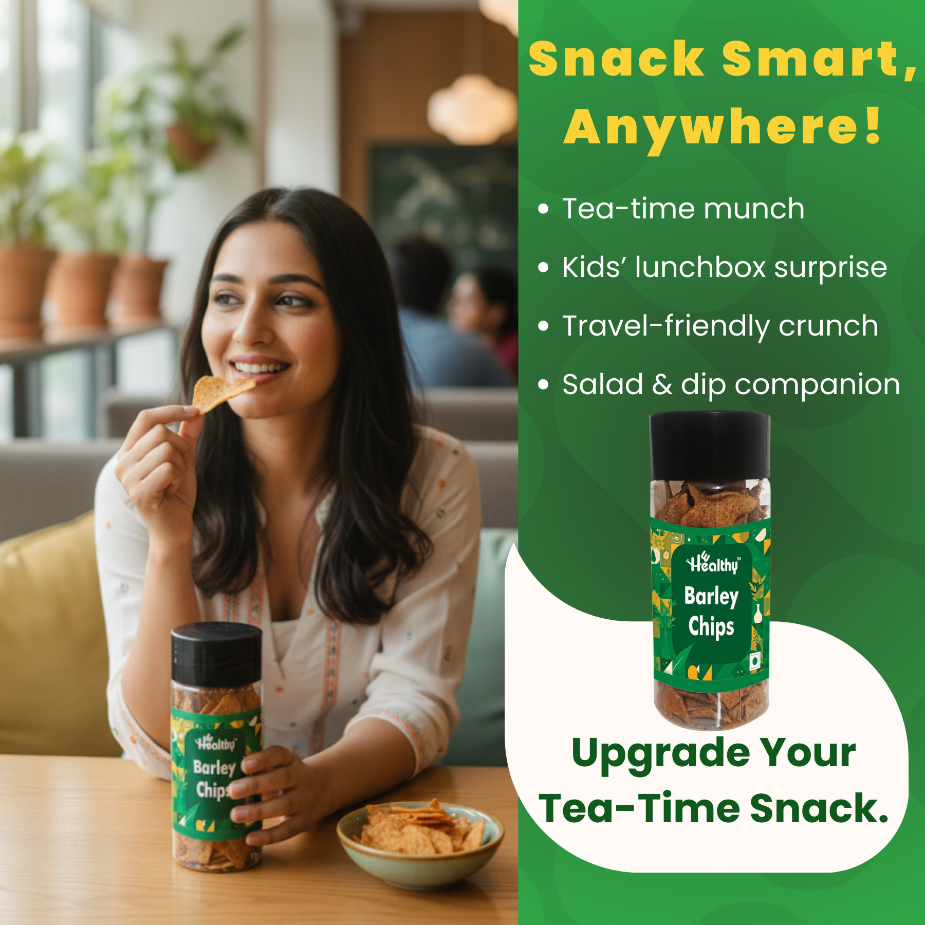 Hwealthy Barley Chips -80g - Image 3