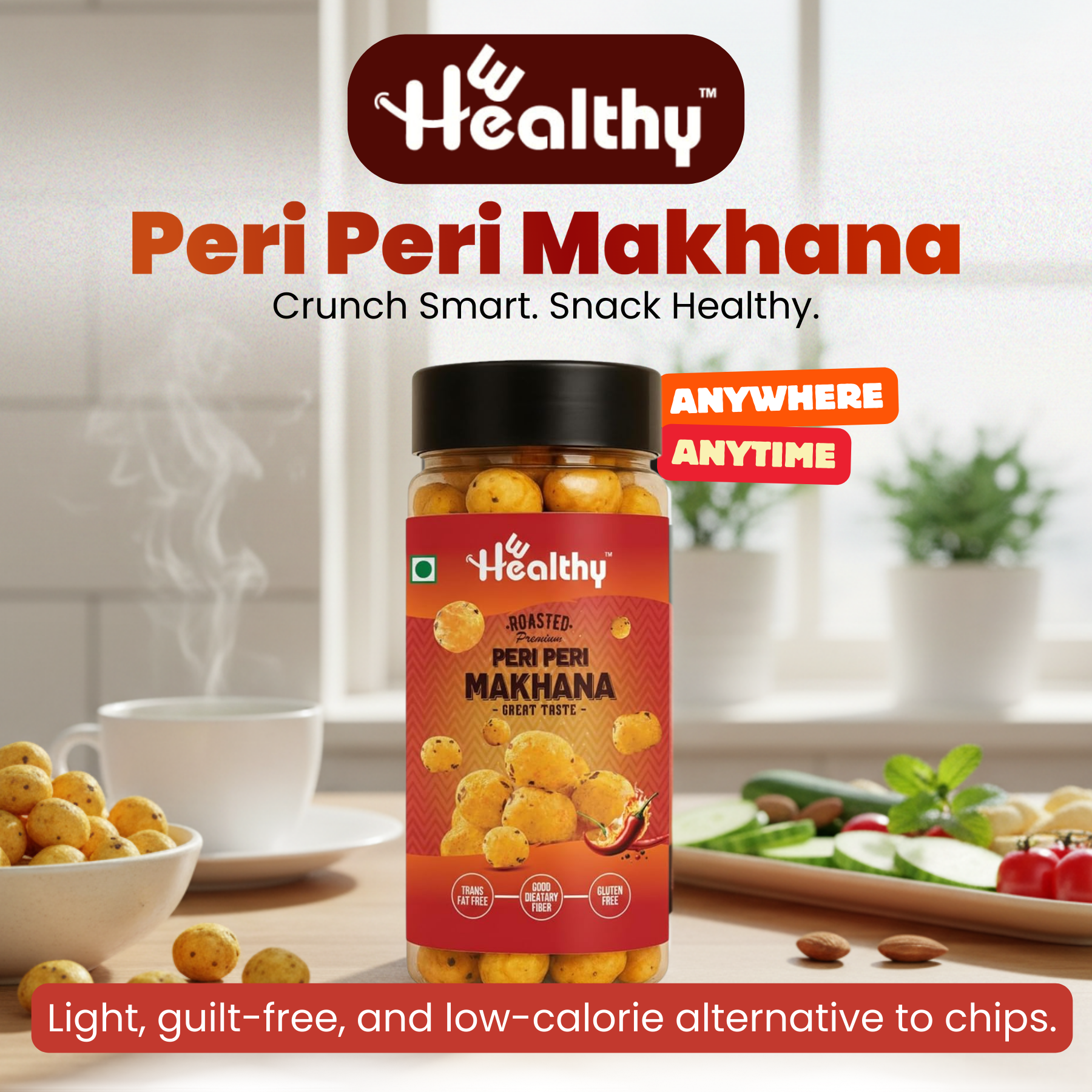 Hwealthy Peri peri Makahna - 35g