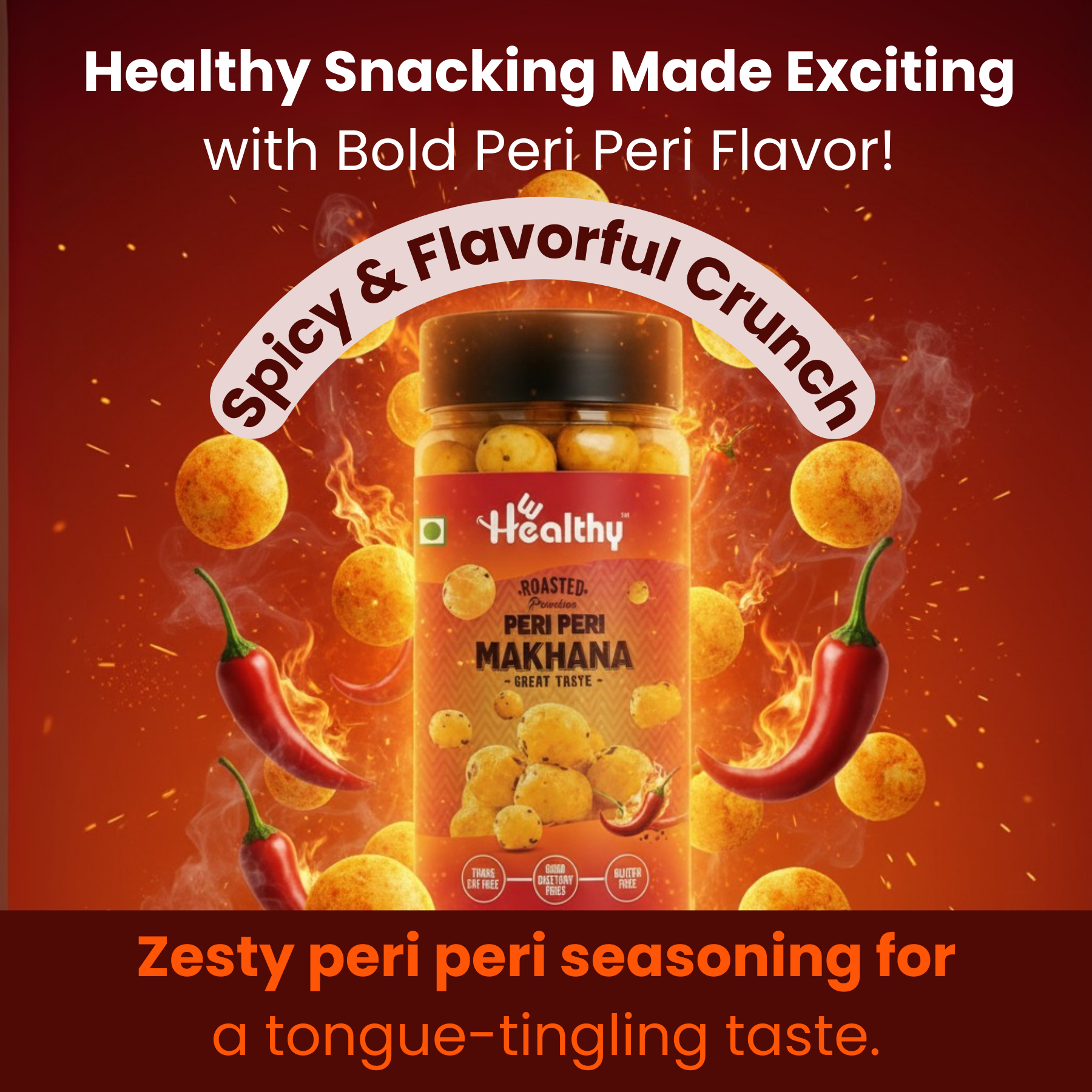 Hwealthy Peri peri Makahna - 35g - Image 3