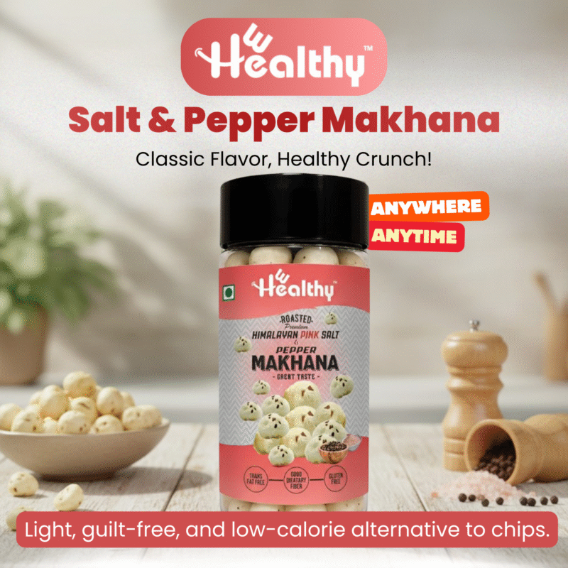 Hwealthy Himalayan Salt and Pepper Makhana - 35g